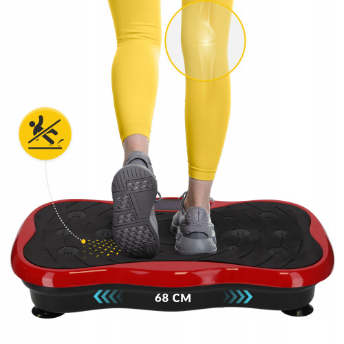 Вибрационная платформа  4FIZJO Ultra+ Black/Red - фото №13